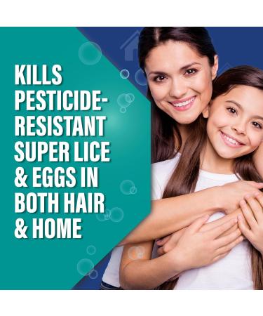 RID Super MAX 5-in-1 Lice Treatment Kit - Kills Super Lice & Eggs | Shampoo Comb & Home Spray (3.4 FL OZ - Buy Online on GoSupps.com