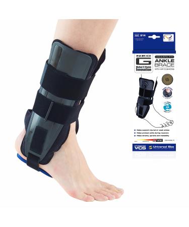 Neo-G Adjust Fit Ankle Brace with Air Cushions. Adjustable Strap for Strains Sprains Injured Weak and Instability in the Ankles. Class 1 Medical Device
