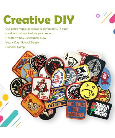 Patch Magic Adhesive Kit - Freestyle Double-Sided Patch Adhesive for Boy/Girl Scouts - 1-Pack for Decals on Fabric, Clothes, Hats, Bags, Jeans - Buy Online on GoSupps.com