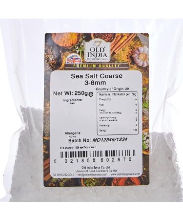 Old India Sea Salt Coarse 3-6mm 250g - Buy Online on GoSupps.com