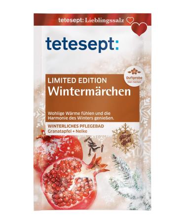 tetesept bathroom salt salted salts winter fairy limited edition - sea salt bathing additive - comfortable warmth - care bath of wafer -fine powder crystals slightly soluble 10x 60 g)