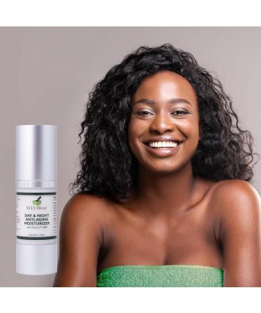 M.D. Blend Day & Night Anti-Aging Face Moisturizer Cream Matrixyl 3000 Nourishing & Hydrating for Women's & Men's Face Moisturizer Night Cream Smooths Lines & Stretch Marks 30 ml Airless Pump 1 Oz - Buy Online on GoSupps.com