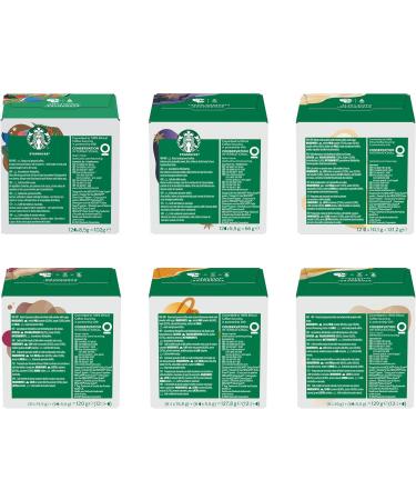  STARBUCKS STARBUCKS Nescaf Dolce Gusto Coffee Variety Mix Pack Black and Gourmet Coffee 6 x 12 Coffee Capsules (72 Capsules) - Excellent - Buy Online on GoSupps.com