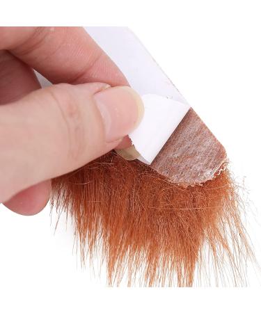 Mustaches Eyebrow Set Self Adhesive Fake Beard and Fake Eyebrow Set False Facial Hair Costume Accessory for Adults Brown - Buy Online on GoSupps.com