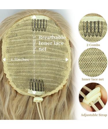 Ponytail Extensions Blonde Long Wrapped Hairpiece Ponytail Natural Synthetic Hair Hair Extensions for Women Afro Braid Ponytail Approx. 60 cm 095C - Buy Online on GoSupps.com