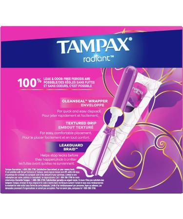 Tampax Radiant Plastic Regular Super - Buy Now! - Buy Online on GoSupps.com