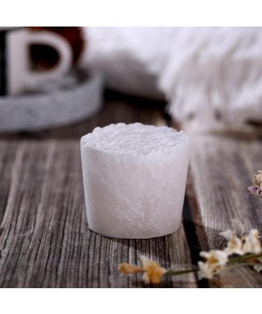 MIYA Selenite Stone Diffuser | Eco-Friendly Aromatherapy Diffuser | Hand-Carved Essential Oil Diffuser | Ideal for Meditation & Bedroom Decor | Unique Wedding Favors - Buy Online on GoSupps.com