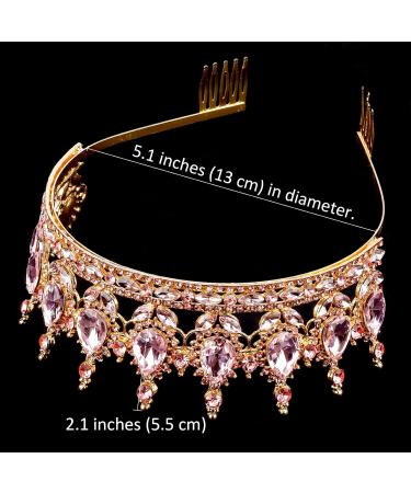 COCIDE Headbands for Women Hairbands for Women Tiaras for Women Crowns for Women Birthday Party Hair Accessories for Women Style 004 - Buy Online on GoSupps.com