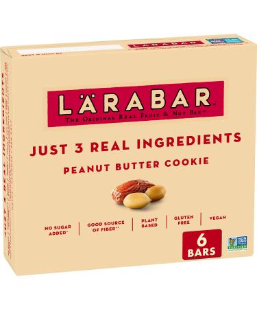 Larabar Gluten Free Bar - Peanut Butter Cookie - 6 Bar