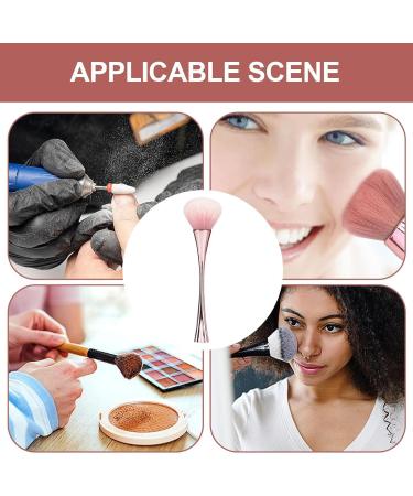 Maciun Powder Makeup Brush Loose Powder Standing Brush | Powder Foundation Brush Cosmetic Brushes for Complete Coverage and Prefect Finish Standing four-leaf clover makeup brush gold + PVC - Buy Online on GoSupps.com
