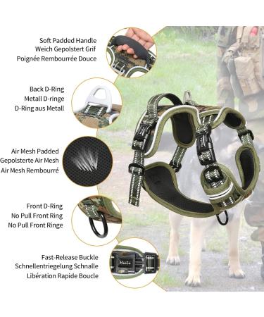 Shop Heele Dog Crockery & Harness for Small Dogs - Adjustable Front & Back Clips Perfect for Comfort & Style - Buy Online on GoSupps.com