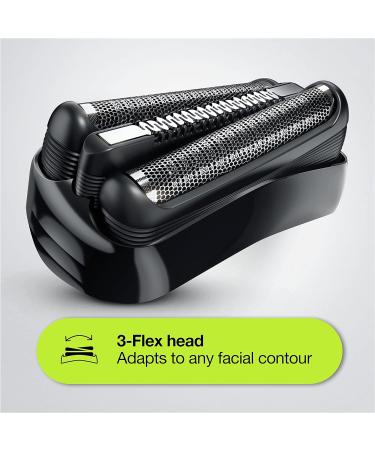 Braun Series 3 Style & Shave Electric Shaver For Men | Precision Trimmer & 5 Comb Set | Gifts For Men UK | Black Razor 300BT - Buy Online on GoSupps.com