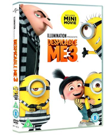 Buy Despicable Me 3 DVD 2017 - International Shipping Available | Best Deals on Animated Movies - Buy Online on GoSupps.com
