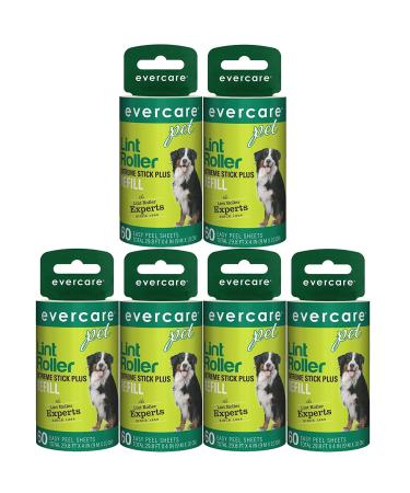 Evercare Extra Sticky Pet Lint Roller Refill 60 sheets