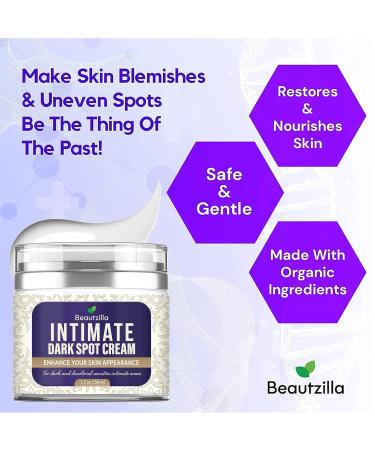 Beautzilla Intimate Area Dark Spot Corrector | Instant Results for Knees, Elbows, Underarms & Thighs - Buy Online on GoSupps.com