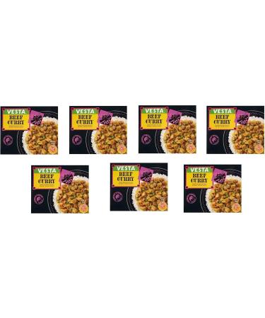 Vesta Beef Curry - 7.5 Oz - Pack Of 7
