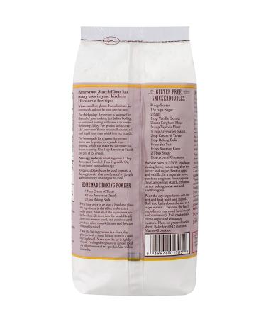 Bob's Red Mill Arrowroot Starch / Flour 16oz (Pack of 4) - Gluten-Free & Non-GMO - Buy Online on GoSupps.com