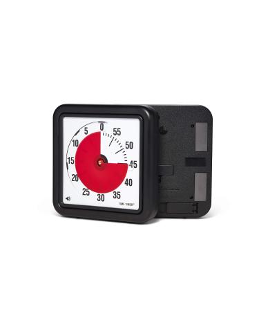 Time timer magnetic 60 minutes timer with optical signal countdown watch for children and adults (medium-18 cm) TTA1-MAG-W single