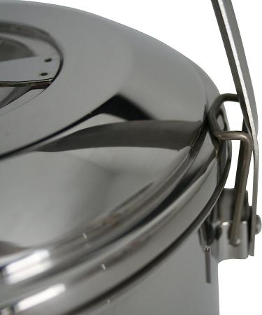 Firebox Locking Bail Handle Camping Pot - Zebra Loop Handle Bushcraft Kit (14cm) | Stainless Steel - Buy Online on GoSupps.com