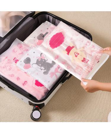 Pack of 12 Pink Newborn Hospital Bags - Transparent Closure Bags (38 x 25 cm) | Perfect Gifts for Newborns - International Shipping Available - Buy Online on GoSupps.com