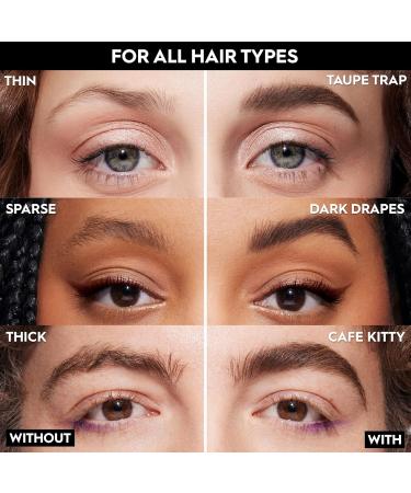 Urban Decay Big Bush Volumizing Tinted Brow Gel - Waterproof Smudge-Resistant Long-Lasting Vegan Brown Gel with Castor Oil | 0.19 fl oz Dark Drapes - Buy Online on GoSupps.com