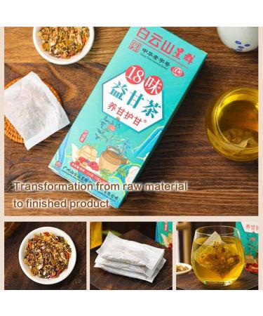 18 Flavors Liver Care Tea Liver Detox Tea Nourish The Liver and Protect The Liver Chinese Liver Tea Bags for All People (2 Box/60 Packs) 2pcs - Buy Online on GoSupps.com
