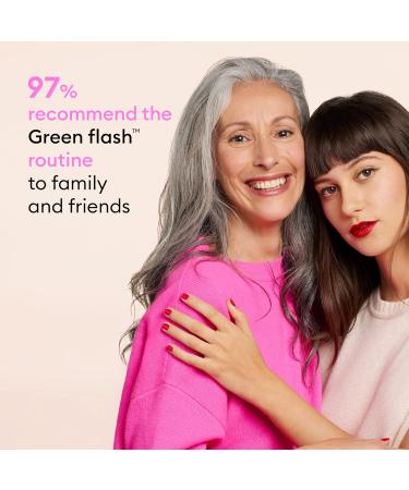 MANUCURIST Green Flash Premium LED Gel Nail Polish Kit 36W LED Nail Lamp Vegan Base Coat + Top Coat + Dark Pansy Polish + Gel Polish Remover + Nail Clips - Buy Online on GoSupps.com