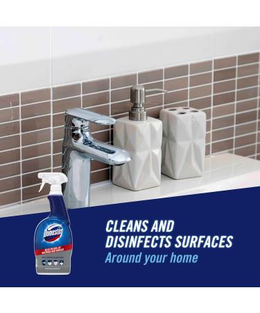Domestos Bleach Multi-Purpose Cleaner Spray eliminates 99.99% of all bacteria and viruses disinfectant for hygienically clean surfaces 700ml - Buy Online on GoSupps.com