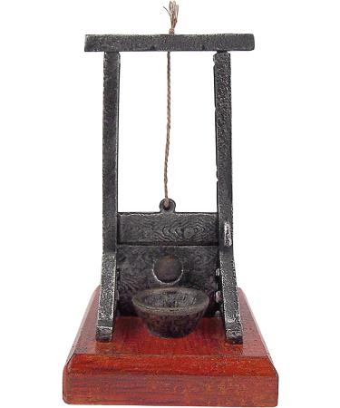 Design Toscano SP0427 Mini Silver Guillotine | Decorative Desk Size Accent Piece - Buy Online on GoSupps.com
