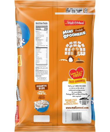 Malt-O-Meal Mini cuill re givr e et c r ales de bl d chiquet es Sac de 1 7 l 60 g (Lot de 1) - Buy Online on GoSupps.com