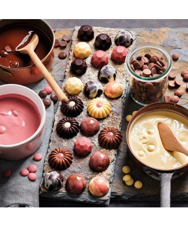 FunCakes Chocolate Melts Dark: Melting Chocolate to Make Sweet Bonbons Drips Glaze Cake Decorations Drizzles. Easy Melting in Microwave or Au Bain-Marie Halal. 350g. - Buy Online on GoSupps.com
