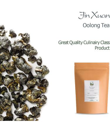 Taiwanese Jin Xuan Milk Oolong Tea 100g - Premium Loose Leaf Green Oolong Tea - Buy Online on GoSupps.com