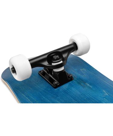 Skateboard Trucks 8.0 | 139mm - Black Skateboard Trucks With White Bushings (set of 2) By SkateNhoney - Skateboard Hardware Included 5.25 hanger - Buy Online on GoSupps.com