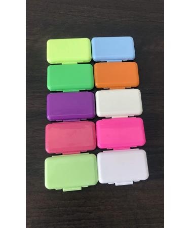 Braces Wax 10 Pack - Unscented & Flavorless Orthodontic Wax Strips with Color Cases - Food Grade Dental Wax for Braces & Aligners by tecnidentusa - Buy Online on GoSupps.com