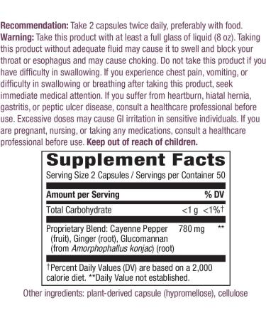 Nature's Way CapsiCool 780mg - Natural Capsicum Supplement - Buy Online on GoSupps.com