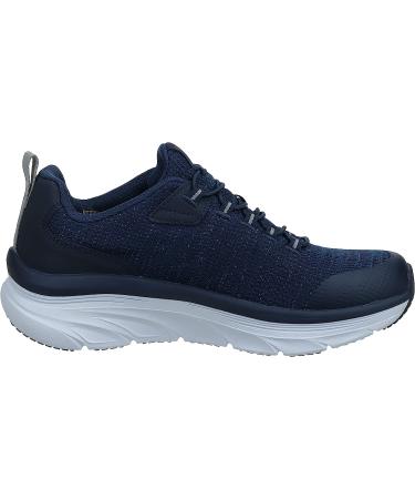 Skechers Men's D'lux Walker Pensive Oxford 10.5 X-Wide Navy - Quality Comfort for Every Step - Buy Online on GoSupps.com