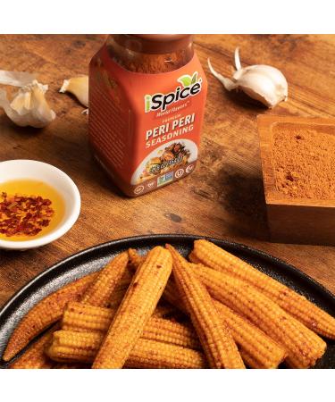 iSpice Peri Peri Seasoning - World Flavor Super Spice Blend | All Natural | Ready to Use | No Preparation Needed - Buy Online on GoSupps.com