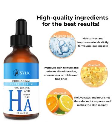 Hyaluron Serum with Vitamin C for Microneedling | Anti-Aging Hyaluronic Acid & Vitamin E | Moisture Serum 60 ml - Buy Online on GoSupps.com
