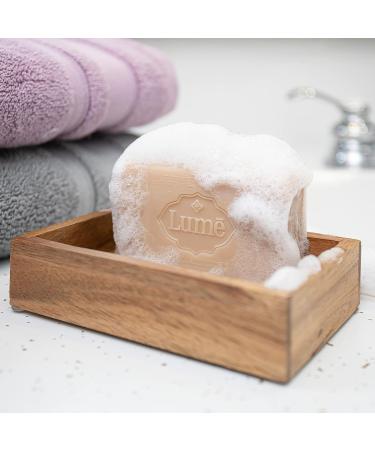 Lume Triple Milled Soap - Rich Moisture & Gentle Cleansing - Paraben & Phthalate Free - 5 oz (Peony Rose) - Buy Online on GoSupps.com