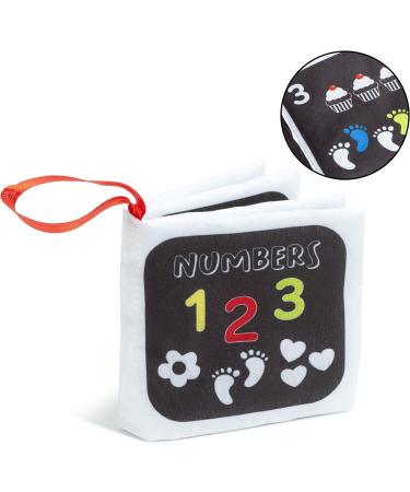 Soft Books for Babies - Set of 6 Sensory Books (0-6 months) - Ideal Baby Gift - Buy Online on GoSupps.com