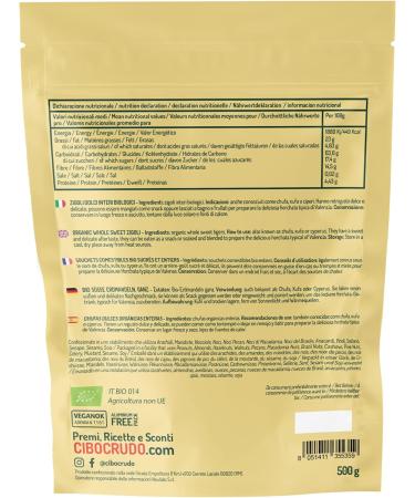 Whole Organic Hazel - 500 g. Chufa Earth Almond our Tiger Nuts. Gluten Free and Raw Tubers. Natural Tubers and Peel-free. - Buy Online on GoSupps.com
