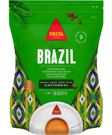 Pack Delta Original Coffee Ground Coffee Colour Flavor and Odor Characteristics of Origin 2 Colombia 2 Angola 2 Vietnam 2 Brazil Includes 8 Units of 220 g - Buy Online on GoSupps.com