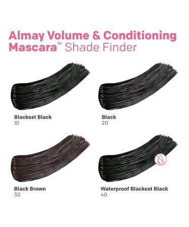 Almay Volume & Conditioning Mascara 30 Black Brown 0.27 fl oz - Hydrating, All-Day Wear - Buy Online on GoSupps.com