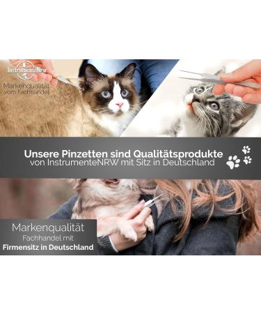 Professional Tick Tweezers - Efficient Tick Remover & Gripper (11.9 cm) for Safe & Easy Removal | International Shipping Available - Buy Online on GoSupps.com