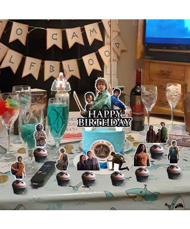 37Pcs Percy Jackson Party Cake&Cupcake Toppers for Birthday Party Supplies Boys' Theme Birthday Party Decoration - Buy Online on GoSupps.com