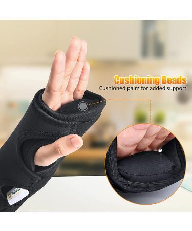 2022 Wrist Brace for Carpal Tunnel Night Sleep - Wrist Support Splint for Pain Relief & Sports Injuries - Left & Right Hand Support - Buy Online on GoSupps.com