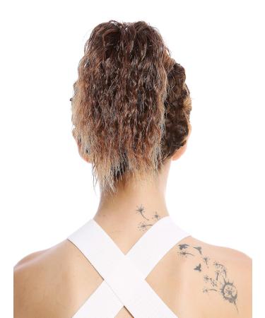Shop WIG ME UP N67A-V-2T30 Hairpiece | Short Voluminous Curly Braid Ponytail | Afro Kinks Chestnut Brown Mix - 25 cm - Buy Online on GoSupps.com