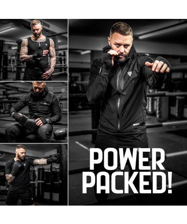 RDX Gel Inner Gloves for Boxing MMA & Muay Thai - 75cm Elastic Wrist Bandages for Sparring & Training - Black - Buy Online on GoSupps.com