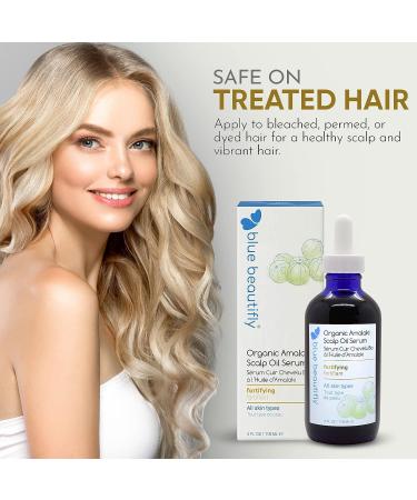 Blue Beautifly Organic Amalaki Scalp Oil Serum - Hair Growth & Nourishing Treatment 4 fl oz - Buy Online on GoSupps.com
