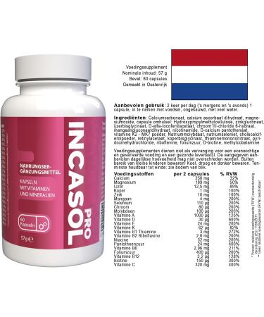  Incasol Incasol 60 capsules per - Buy Online on GoSupps.com